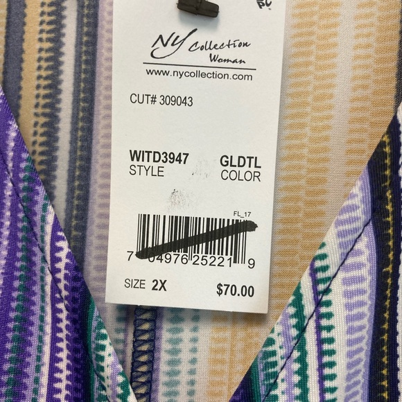 NY COLLECTION MAXI DRESS - Picture 4 of 7